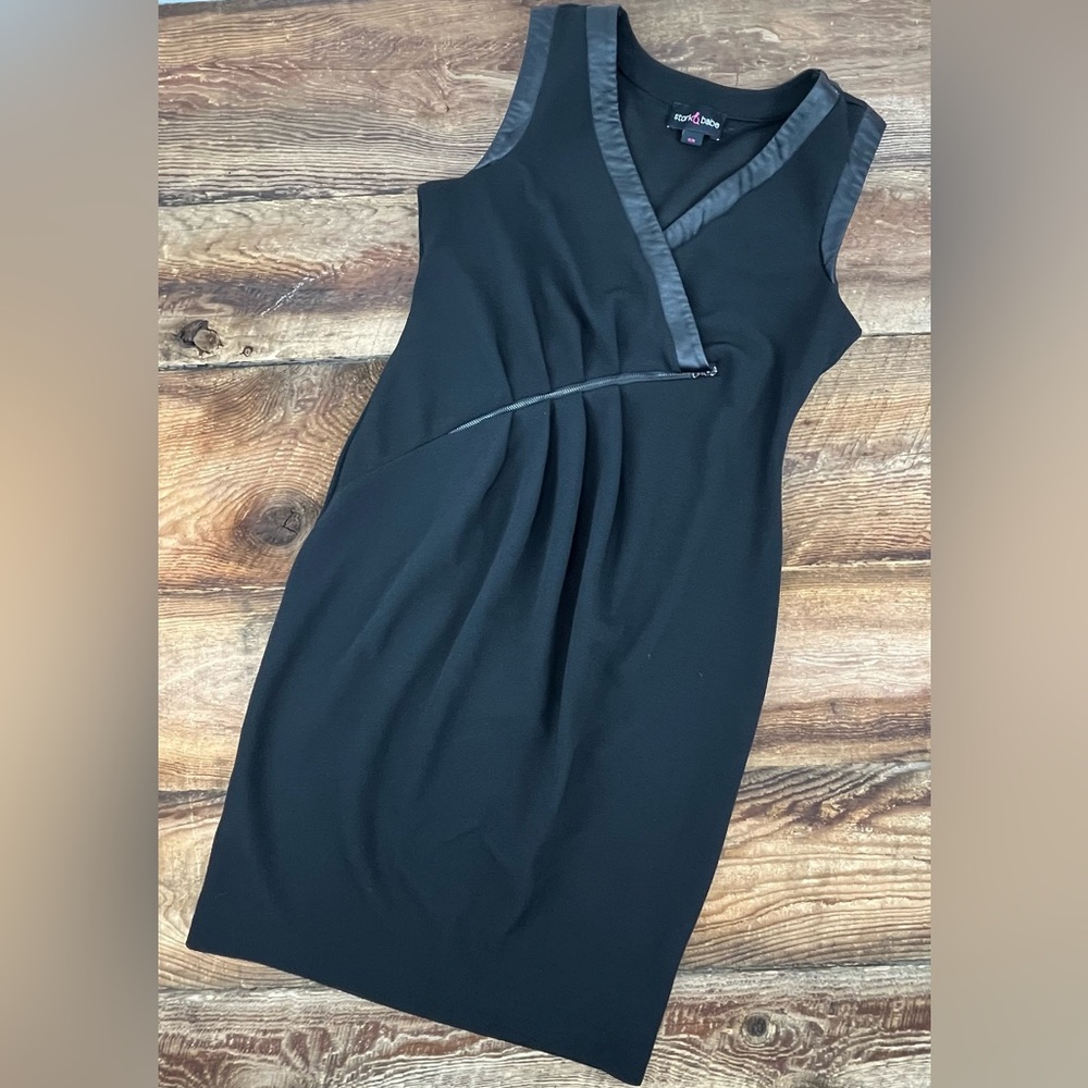 Stork & Babe Medium Maternity Black Dress